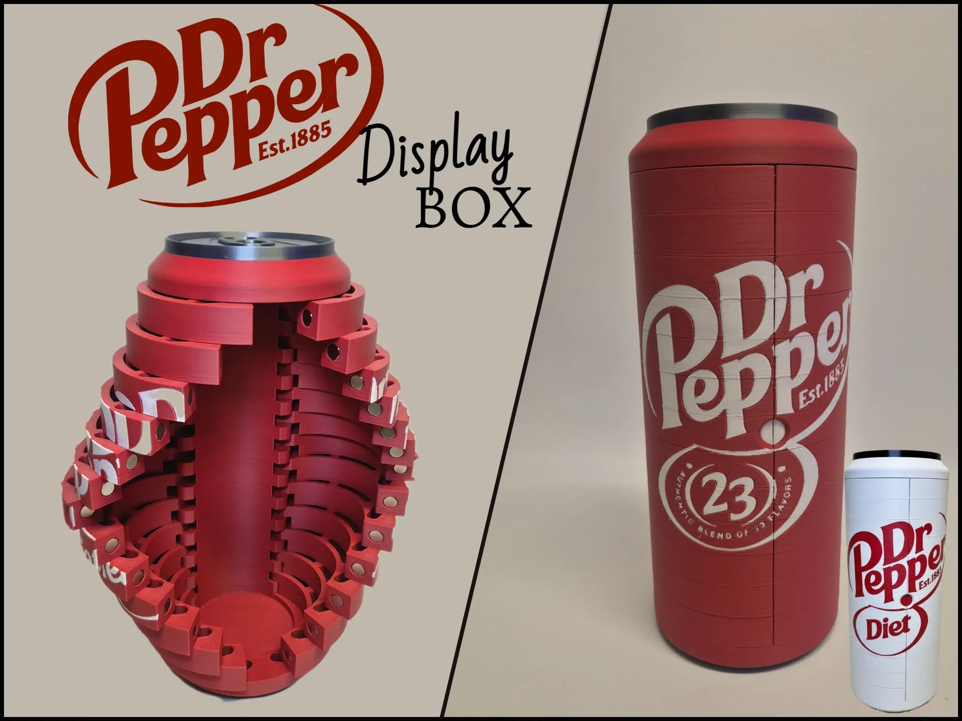 Rigged Dr. pepper